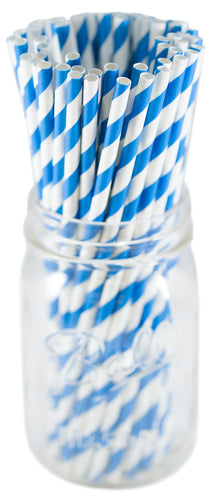 Jumbo Paper Straw Wrapped 7.75