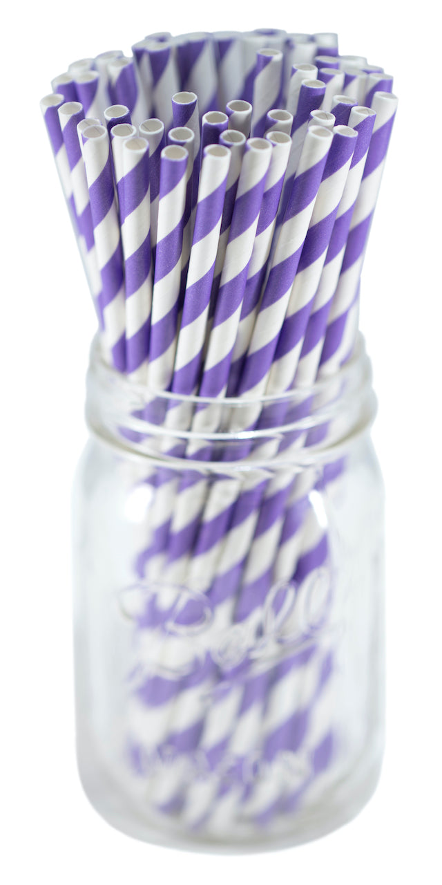 Jumbo Paper Straw Wrapped 10